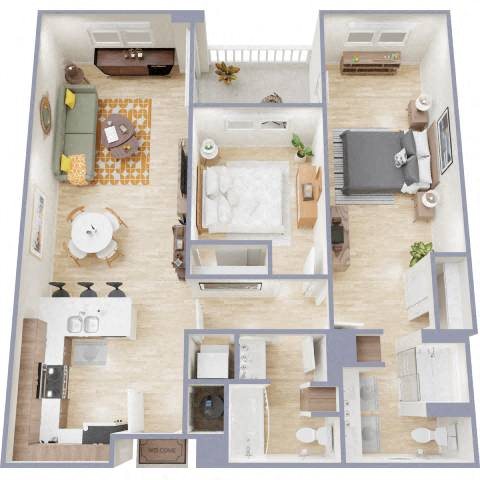 2B floor plan